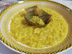 Risotto Carciofi e Curcuma