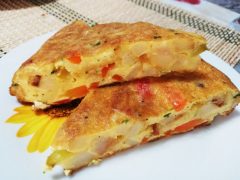 Frittata Patate e Peperoni