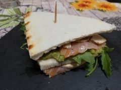 Club Sandwich al Salmone