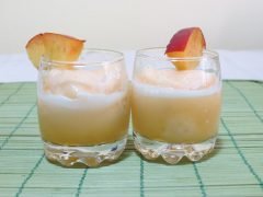 Sorbetto alla Pesca Bimby