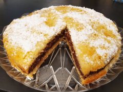 Torta con Crema Gianduia
