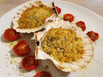 Capesante Gratinate