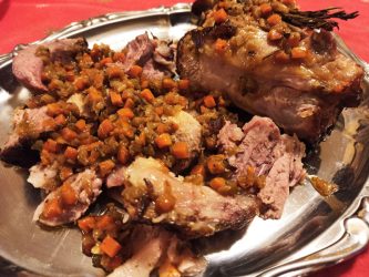 Stinco di Maiale con Verdure