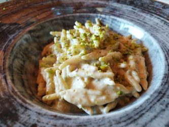 Trofie al pistacchio