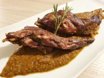 Coniglio al civet