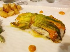 Millefoglie di spatola in fiore di zucca