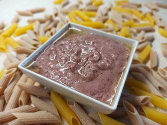 Pesto radicchio e speck