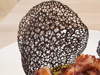 Corallo al nero di seppia