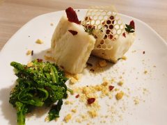 Baccalà con cime di rapa