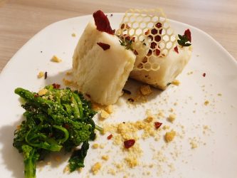 Baccalà con cime di rapa