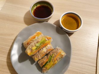 Involtini di carta di riso