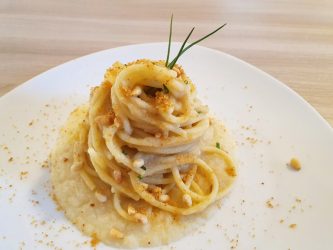 Pasta con crema di sedano