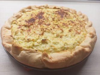 Torta salata zucchine e ricotta