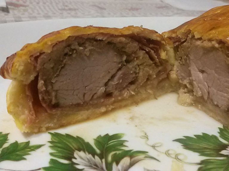 Filetto in crosta di pasta sfoglia
