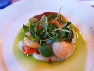 Capesante in guazzetto