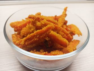 Stick di carote al forno