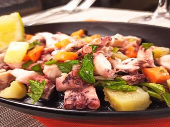 Insalata di polpo e patate
