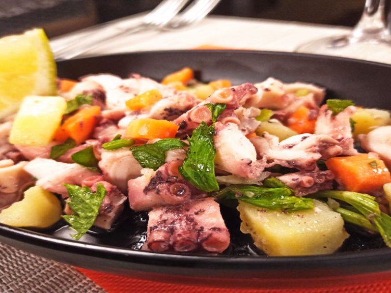 Insalata di polpo e patate
