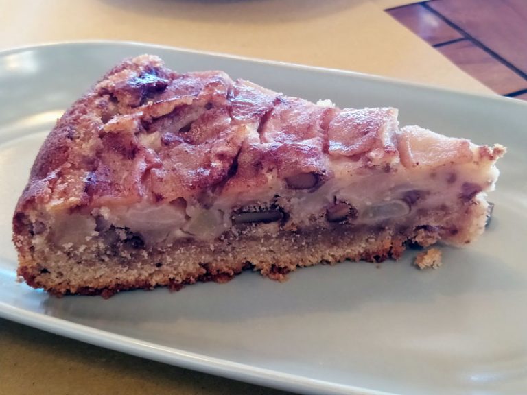 Torta pere e noci