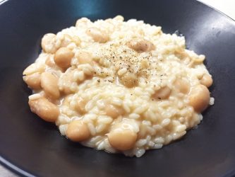 Risotto con fagioli cannellini