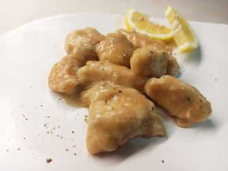 Bocconcini di pollo al limone