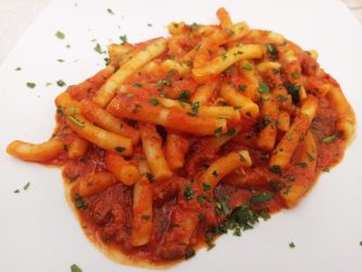 Pasta al sugo di cinghiale