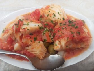 Pesce stocco in padella