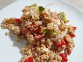 Insalata di farro e quinoa