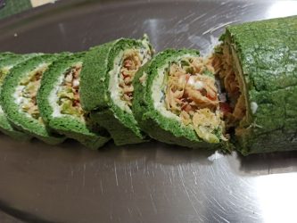 Rotolo di albumi salato