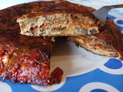 Frittata di melanzane alla parmigiana