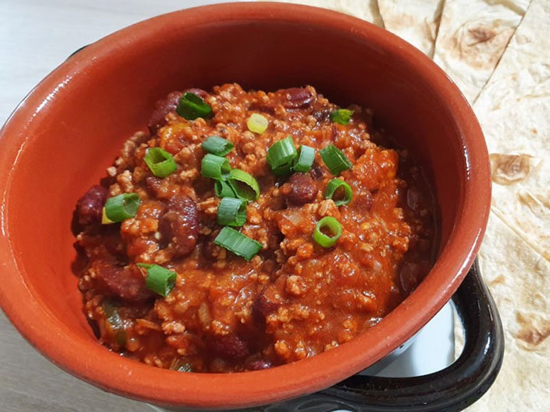 Come togliere piccantezza al chili con carne