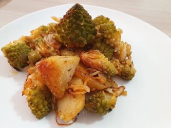 Broccolo romanesco al forno