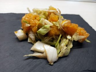 Insalata con finocchi e arance
