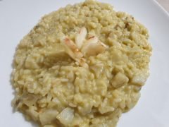 Risotto al topinambur