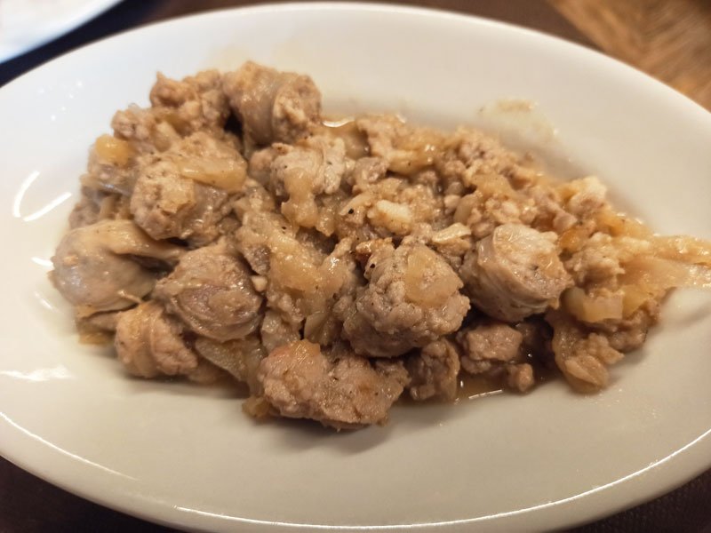 Salsiccia in agrodolce