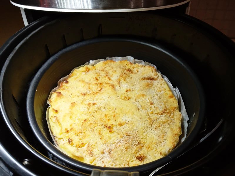 Gateau di patate friggitrice ad aria