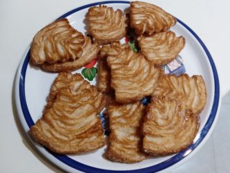 Palmine di pasta sfoglia