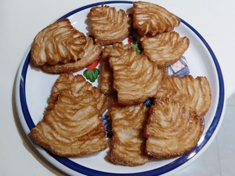 Palmine di pasta sfoglia