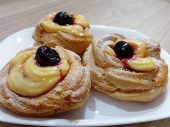 Zeppole di San Giuseppe al forno