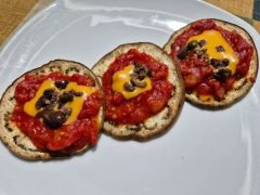 Medaglioni di melanzane
