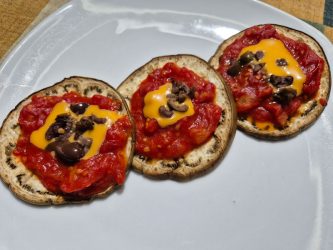 Medaglioni di melanzane