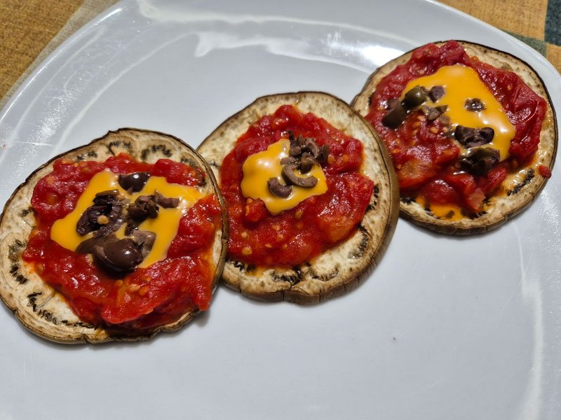 Medaglioni di melanzane