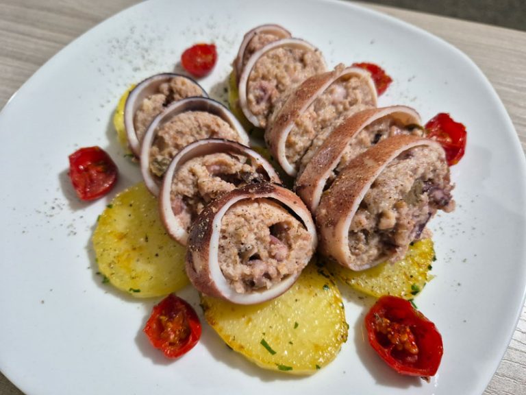 Totani ripieni con patate