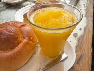 Granita al mandarino