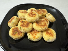 Polpette di cavolfiore in friggitrice ad aria