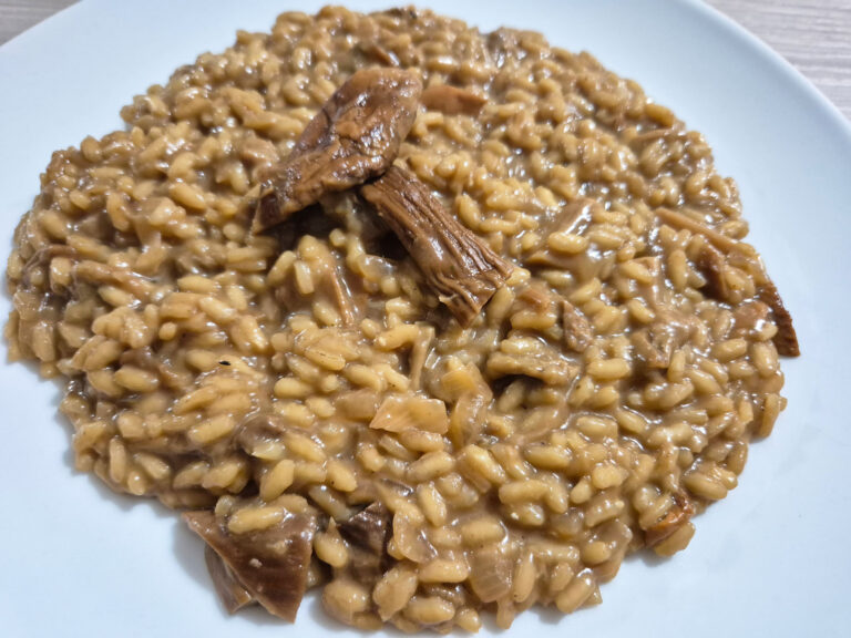Risotto ai funghi porcini secchi