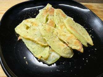 Zucchine spinose al forno croccanti