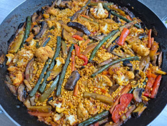 Paella di verdure