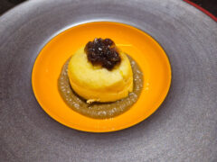 Flan di baccalà