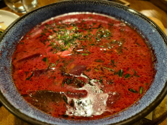 Zuppa di barbabietola